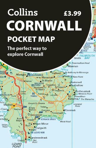 Cornwall Pocket Map: The Perfect Way to Explore Cornwall