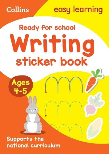 Ready for school: writing Sticker Book Ages 4-5