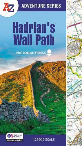 Hadrian's Wall Path: With Ordnance Survey Mapping