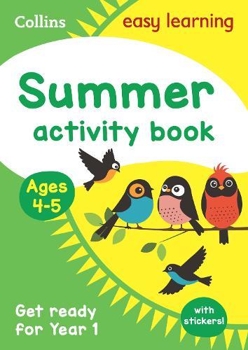 Reception to Year 1 Summer Activity Book with stickers