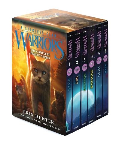 Warriors: A Starless Clan Box Set: Volumes 1 to 6: A Starless Clan #1: River, A Starless Clan #2: Sky, Starless Clan #3: Shadow, A Starless Clan #4: Thunder, A Starless Clan #5: Wind, A Starless Clan #6: Star