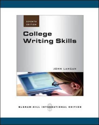 College Writing Skills