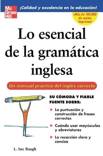 Lo esencial de la gramatica inglesa