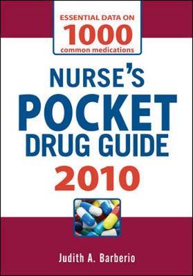 Nurse's Pocket Drug Guide 2010