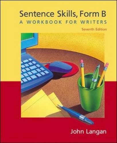 Sentence Skills: A Workbook for Writers