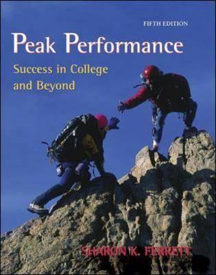 Peak Performance: Success in College and Beyond