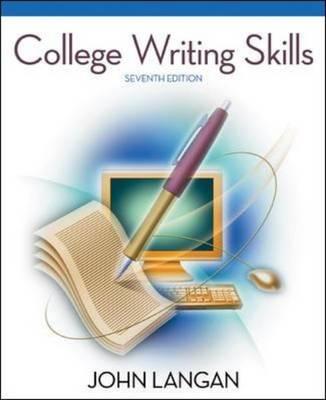College Writing Skills