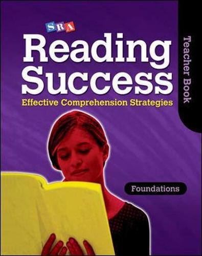 Reading Success Foundations, Teacher Materials