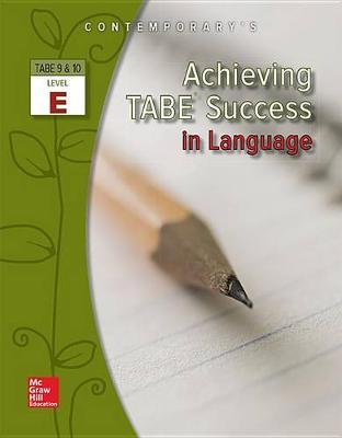 Achieving Tabe Success in Language, Level E Workbook