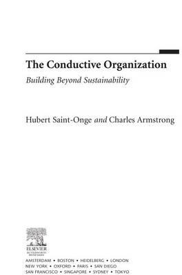 The Conductive Organization: Building Beyond Sustainability