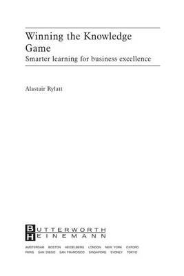 Winning the Knowledge Game: Smarter Learning for Business Excellence