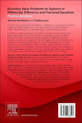Boundary Value Problems for Systems of Differential, Difference and Fractional Equations: Positive Solutions