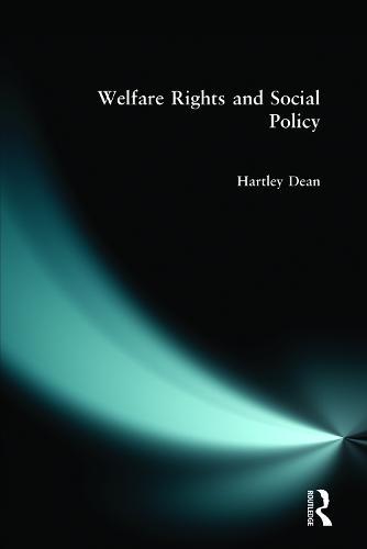 Welfare Rights and Social Policy