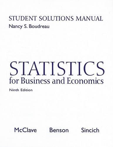Student's Solutions Manual