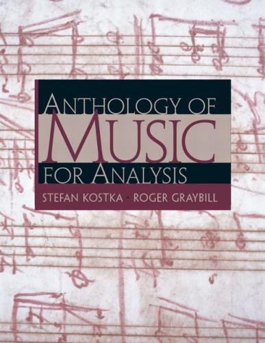 Anthology of Music for Analysis