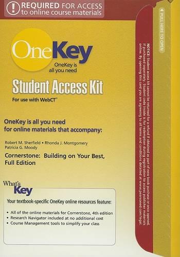 OneKey WebCT, Pincode Access Card, Cornerstone