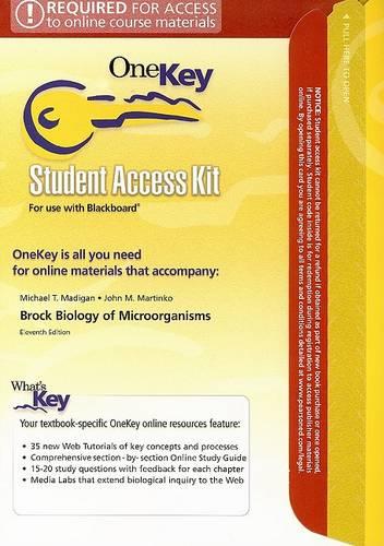 OneKey Blackboard, Student Access Kit, Brock Biology of Microorganisms