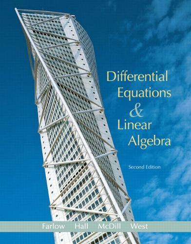 Differential Equations and Linear Algebra
