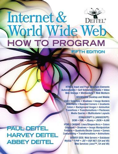 Internet and World Wide Web: How To Program