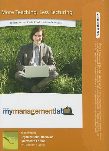 MyLab Management -- Access Card -- for Organizational Behavior