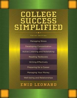 College Success Simplified Plus New Mylab Student Success -- Access Card Package