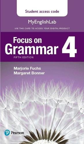 Focus on Grammar 4 MyLab English Access Code Card