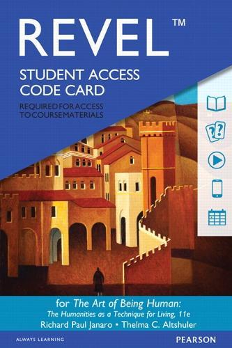 Revel for The Art of Being Human: The Humanities as a Technique for Living -- Access Card