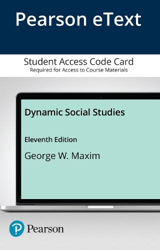Dynamic Social Studies -- Enhanced Pearson eText