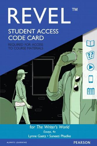 Revel for The Writer's World: Essays With Enhanced Reading Strategies -- Access Card