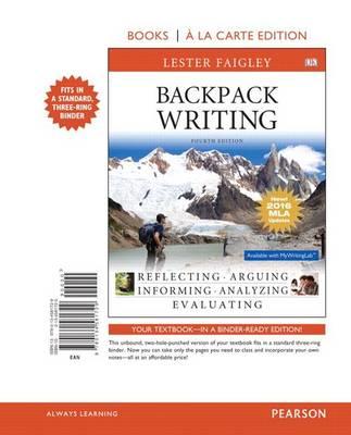 Backpack Writing, MLA Update Edition