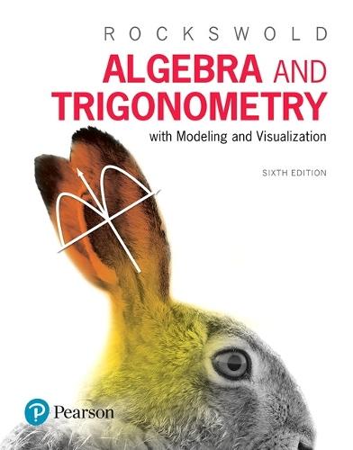 MyLab Math with Pearson eText -- 24-Month Standalone Access Card -- for Algebra and Trigonometry with Modeling & Visualization