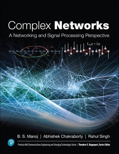 Complex Networks: A Networking and Signal Processing Perspective