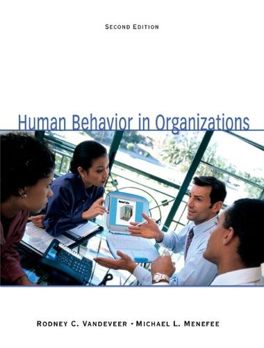 Human Behavior in Organizations
