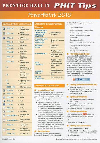 Prentice Hall PowerPoint 2010 PHIT Tip