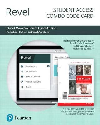 Revel for Out of Many: A History of the American People, Volume 1 -- Combo Access Card