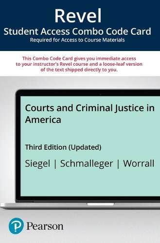 Revel for Courts and Criminal Justice in America -- Combo Access Card