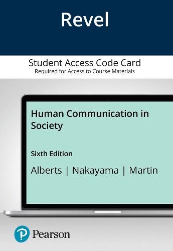 Revel Access Code for Human Communication in Society