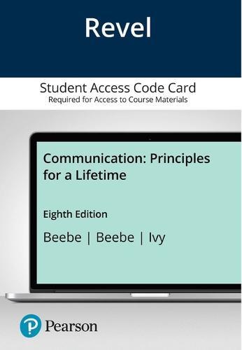 Revel for Communication: Principles for a Lifetime -- Access Card