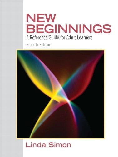 New Beginnings: A Reference Guide for Adult Learners