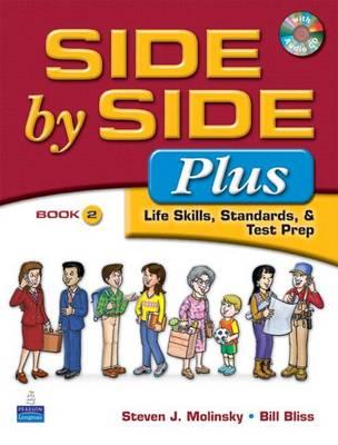 Value Pack: Side by Side Plus 2 with Word by Word Picture Dictionary (with Wordsongs Music CD) and Activity & Test Prep Workbook 2 (with Audio Cds)