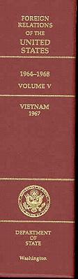 Foreign Relations of the United States, 1964-1968, Volume V: Vietnam, 1967