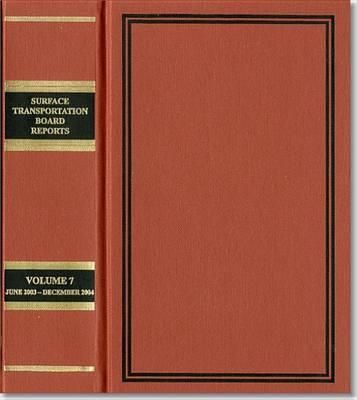 Surface Transportation Board Bound Reports