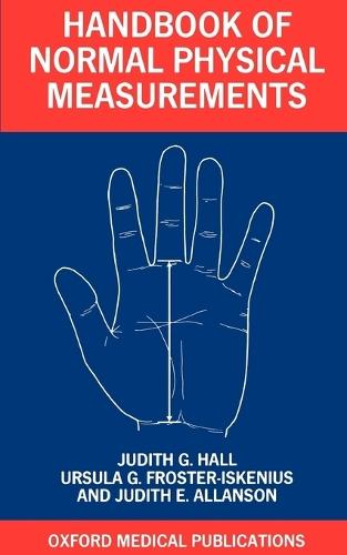 Handbook of Normal Physical Measurements