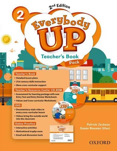 Everybody Up: Level 2: Teacher's Book Pack with DVD, Online Practice and Teacher's Resource Center CD-ROM: Linking your classroom to the wider world