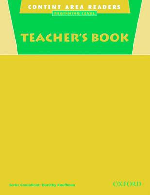 Content Area Readers: Teacher's Book