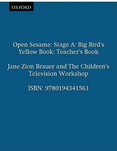 Open Sesame: Big Bird's Yellow Book