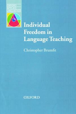 Individual Freedom in Language Teaching: Language Education and Applied Linguistics