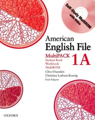 American English File Level 1: Student Book/Workbook Multipack A