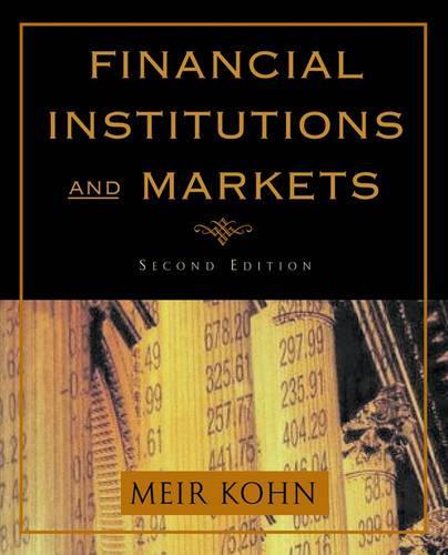 Financial Institutions and Markets