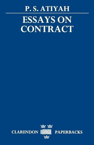 Essays on Contract